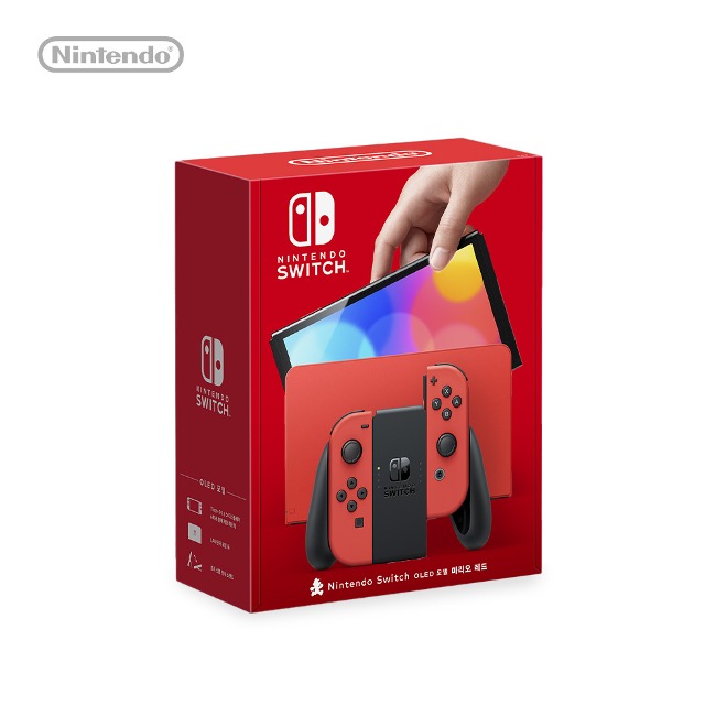 [렌탈] 닌텐도 스위치 Nintendo Switch OLED 마리오 레드 에디션