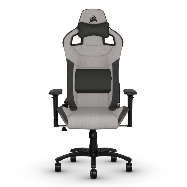 [렌탈] 커세어 CORSAIR T3 러시 패브릭 게이밍 의자 (색상 : 블랙.화이트.그레이)